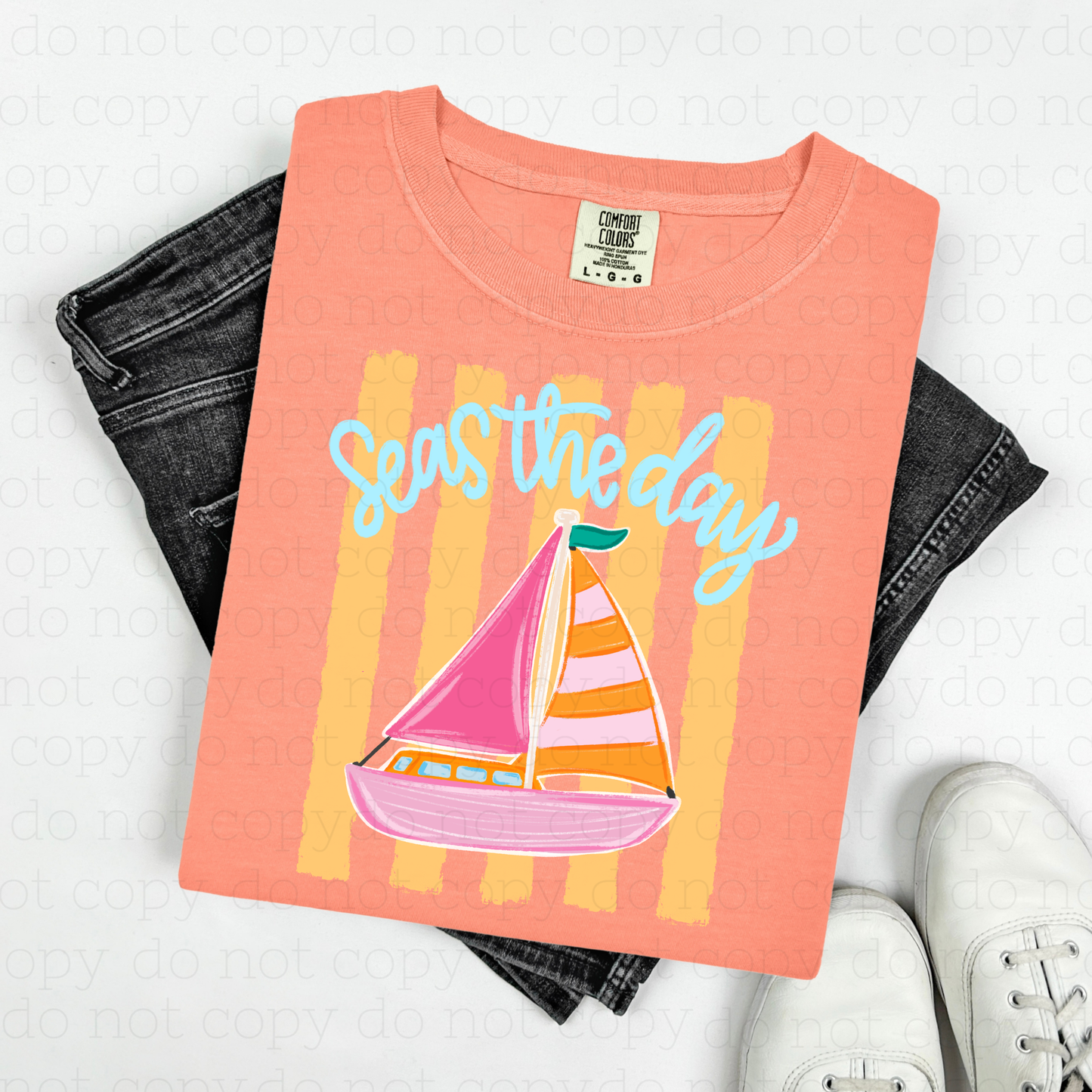 SEAS THE DAY - DTF TRANSFER