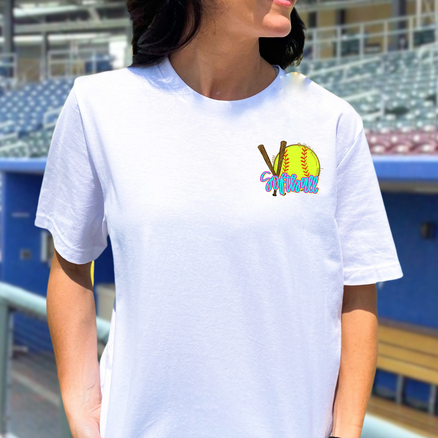 PREPPY SOFTBALL - DTF TRANSFER - Hectic Momma Printing