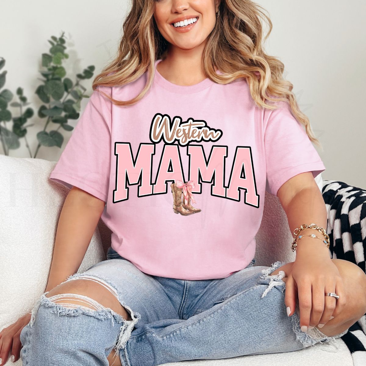 COQUETTE WESTERN MAMA - DTF TRANSFER