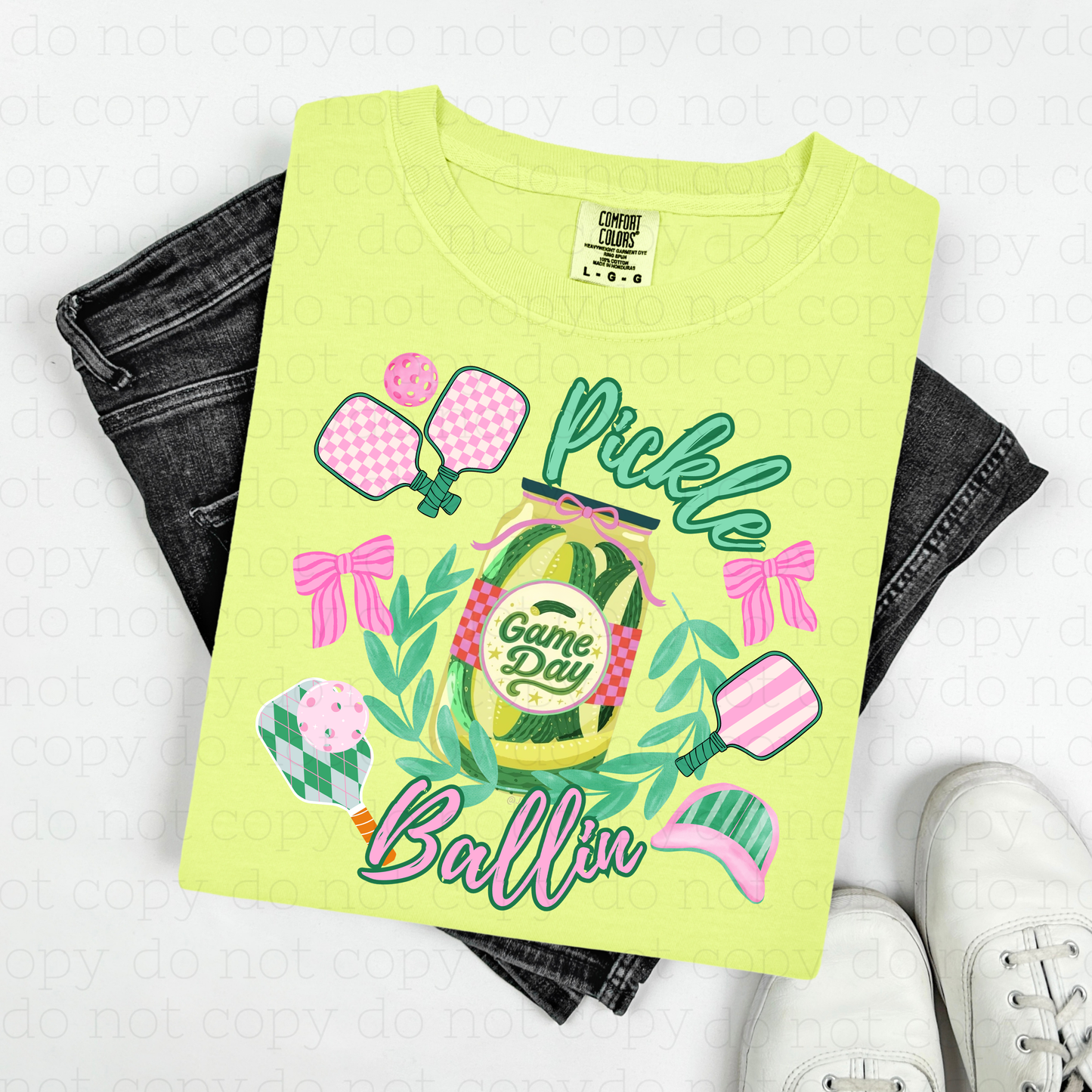 COQUETTE PICKLE BALLIN - DTF TRANSFER