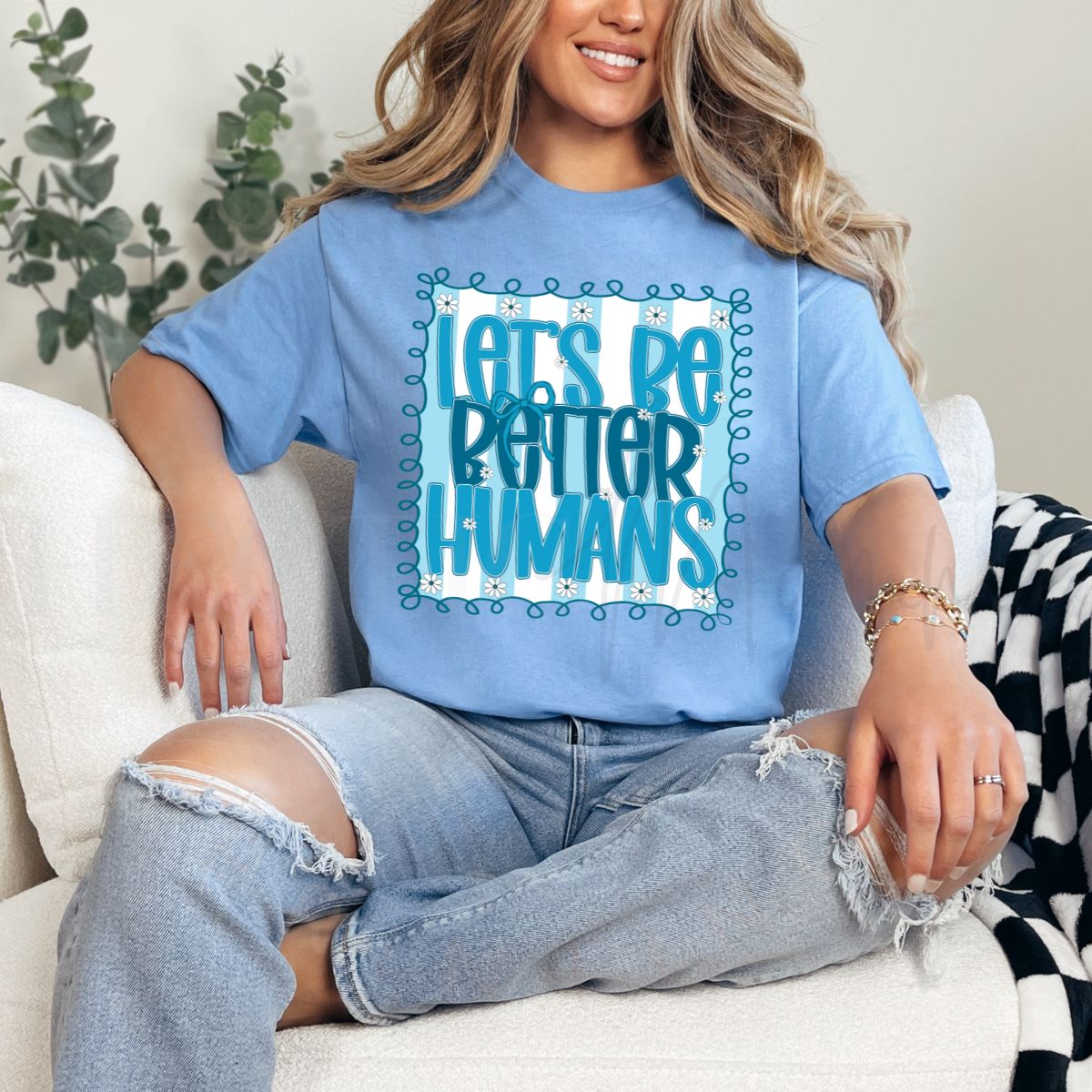 COQUETTE LET'S BE BETTER HUMANS - DTF TRANSFER