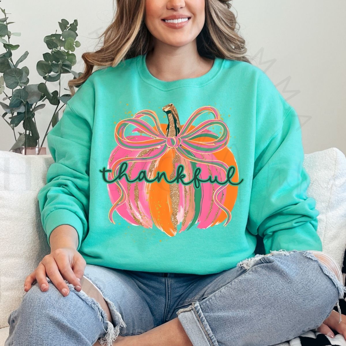 COQUETTE THANKFUL - DTF TRANSFER