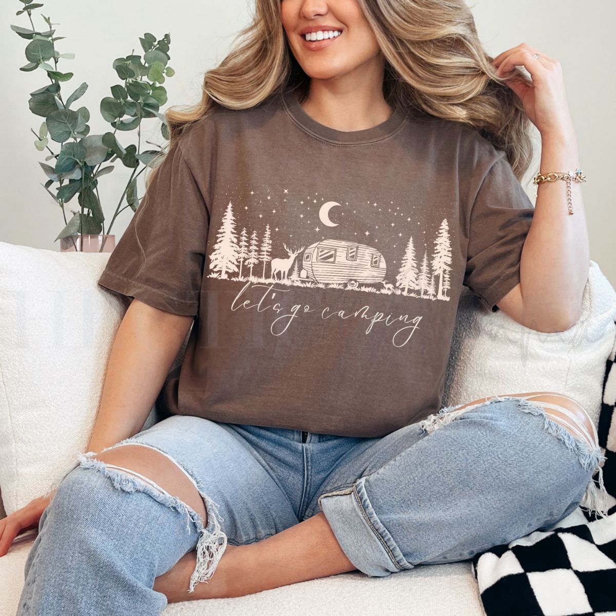 LET'S GO CAMPING - DTF TRANSFER