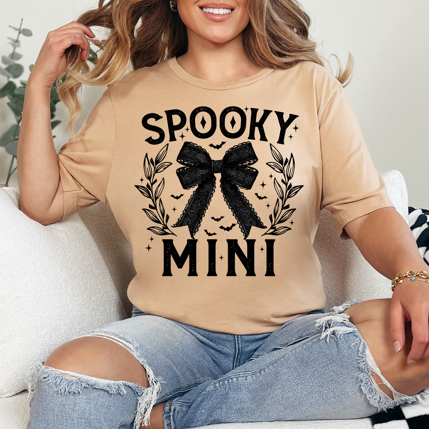 SPOOKY MINI BOW COQUETTE - DTF TRANSFER