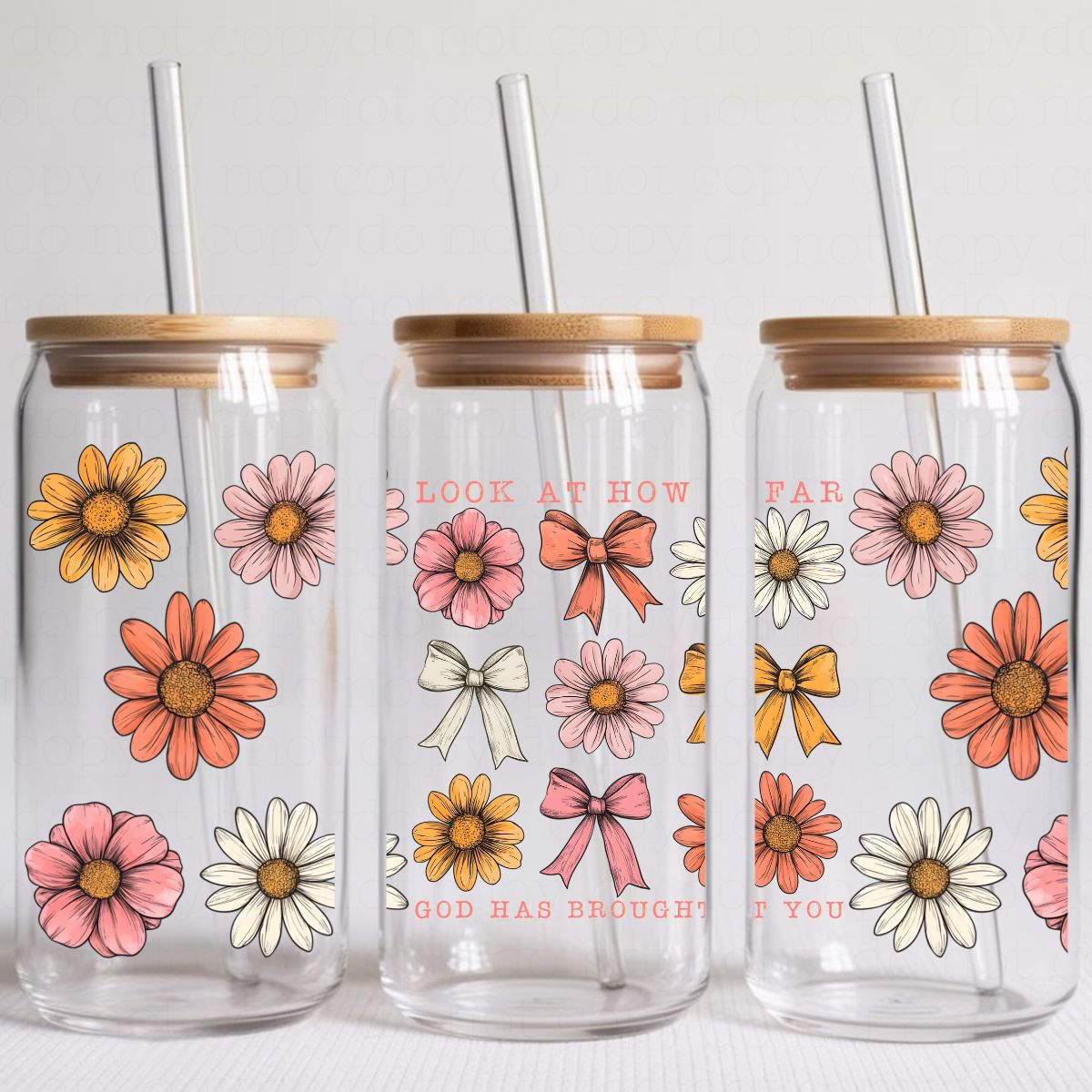 COQUETTE LOOK AT HOW FAR GOD HAS BROUGHT YOU - UV DTF