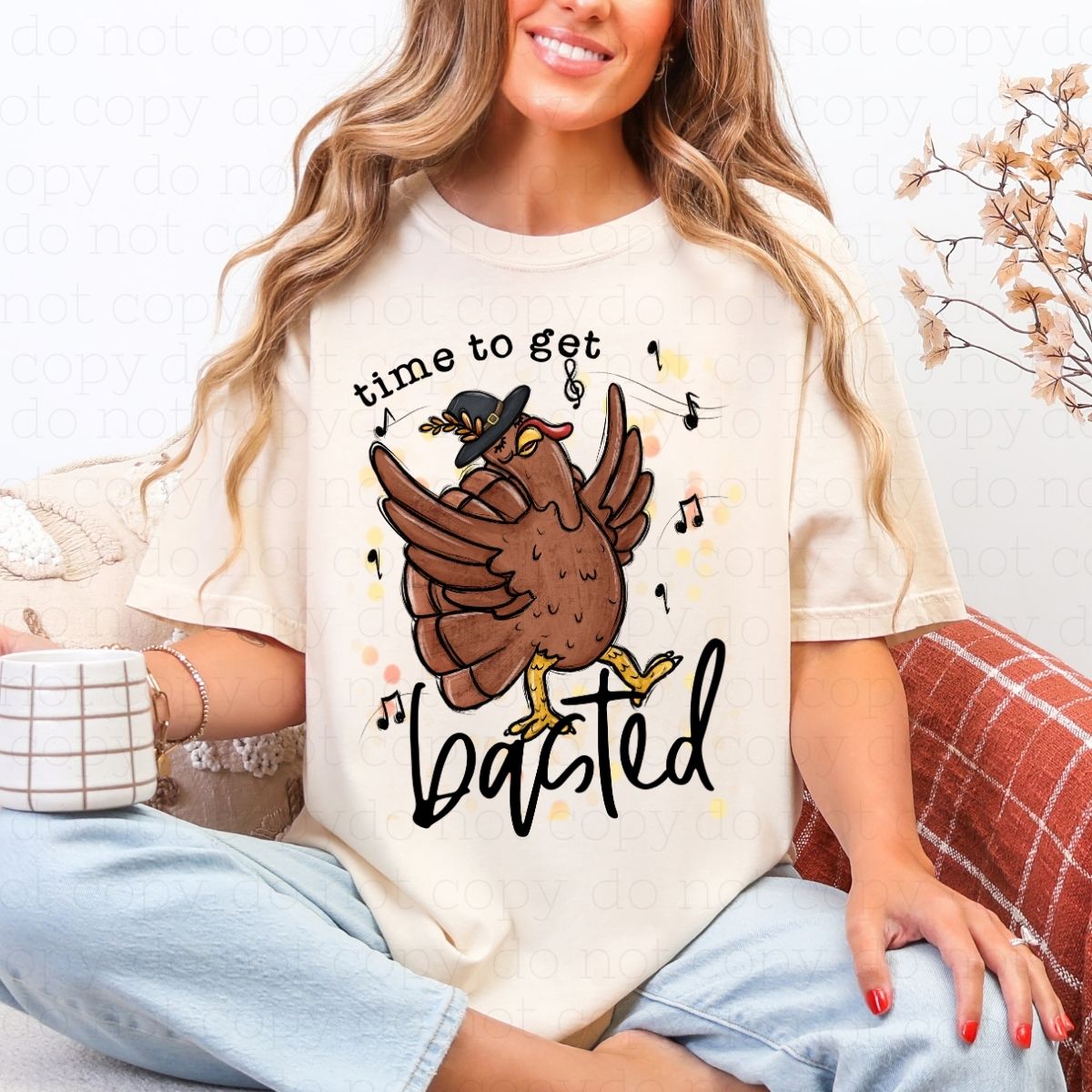 TIME TO GET BASTED - DTF TRANSFER