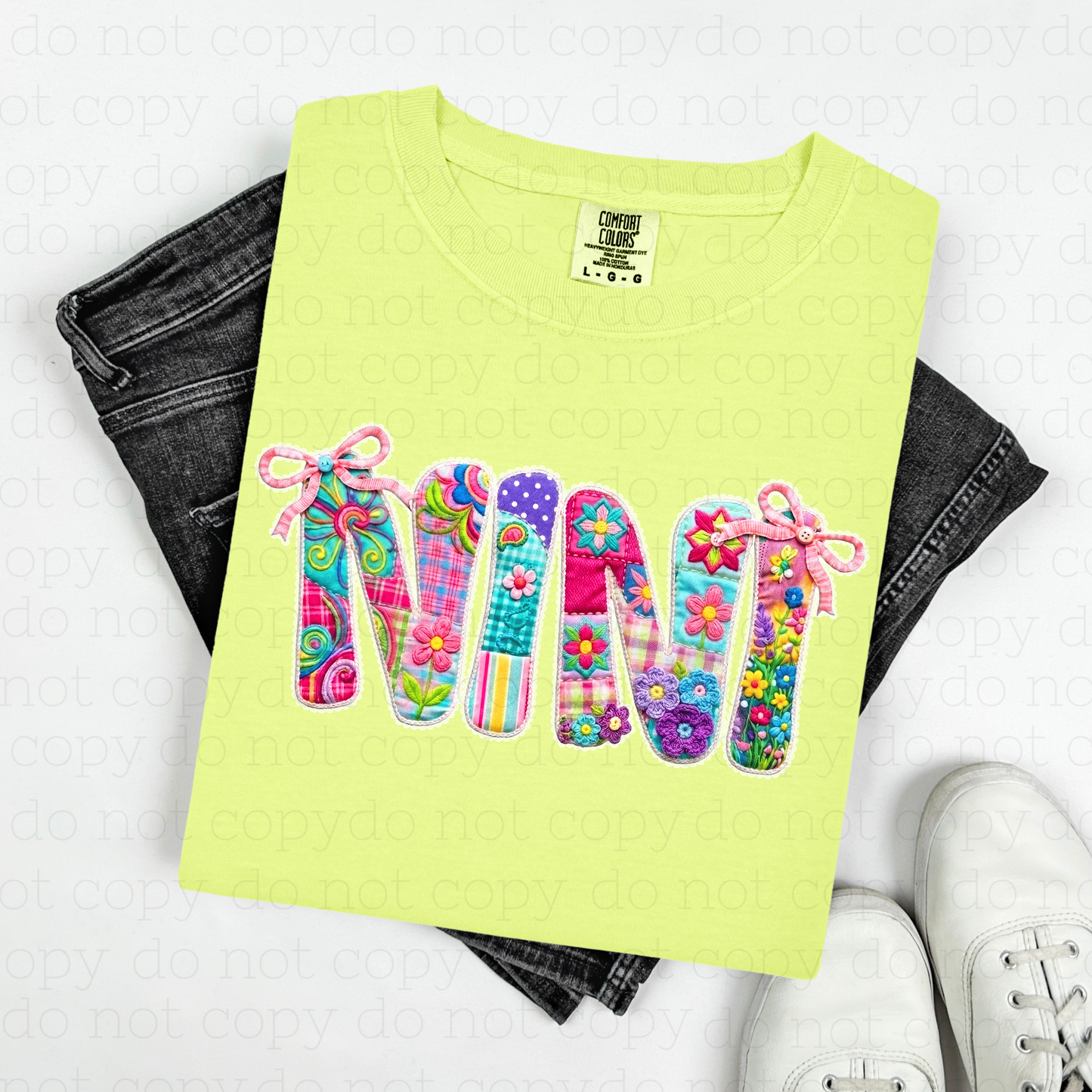 COQUETTE PATCHWORK NINI - DTF TRANSFER