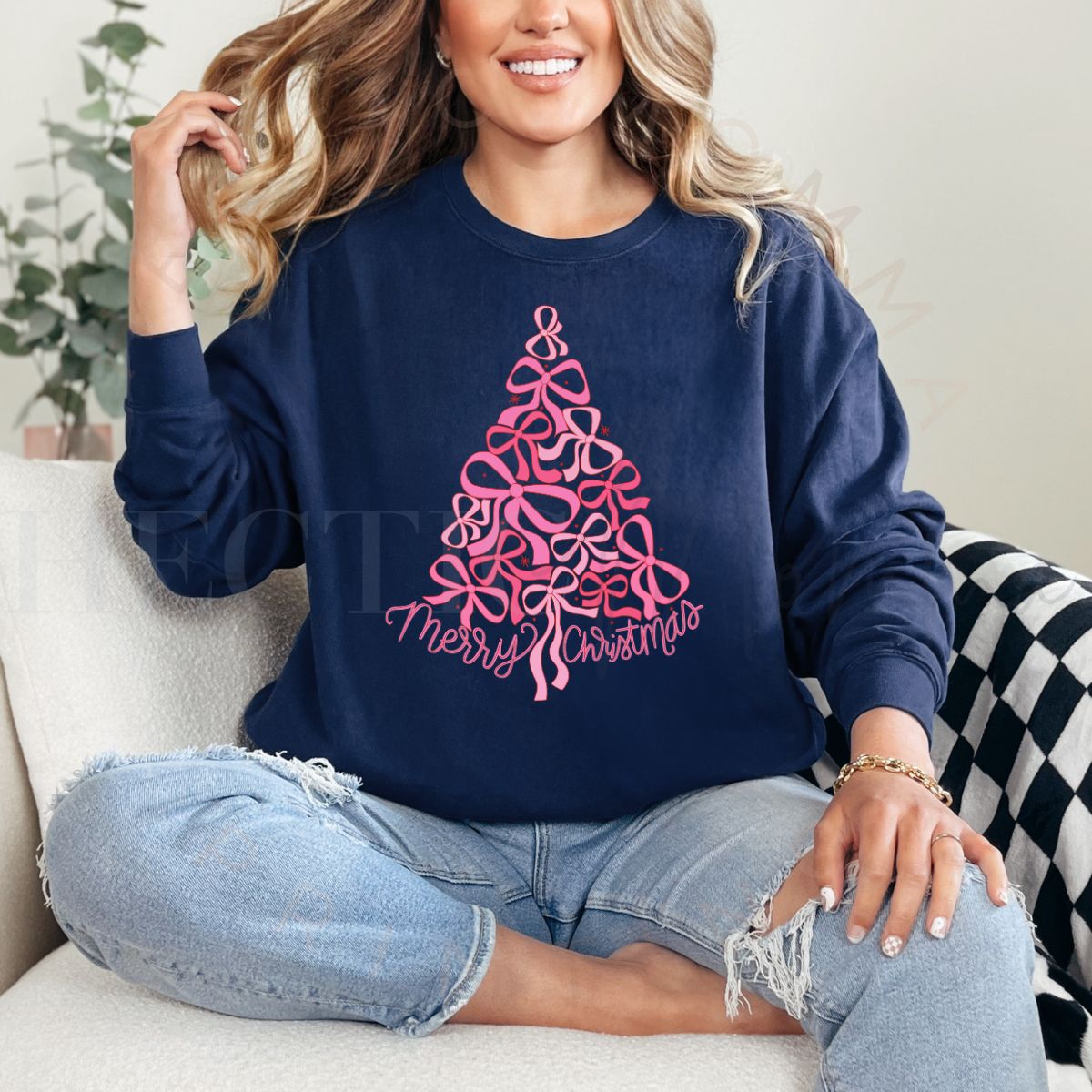 COQUETTE MERRY CHRISTMAS - DTF TRANSFER