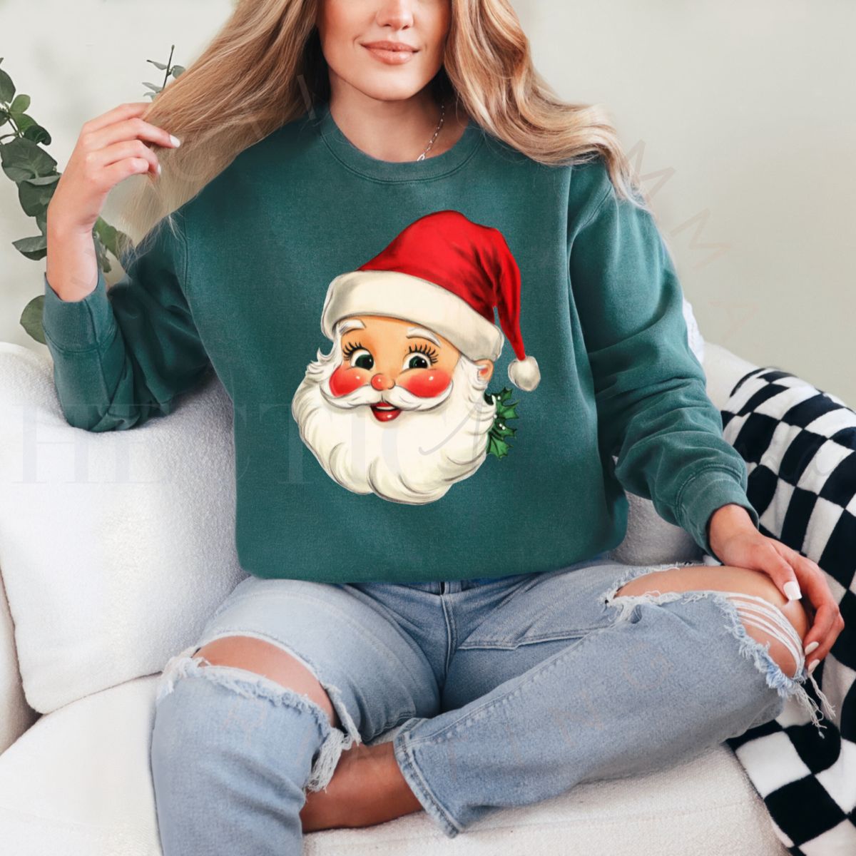 VINTAGE SANTA - DTF TRANSFER