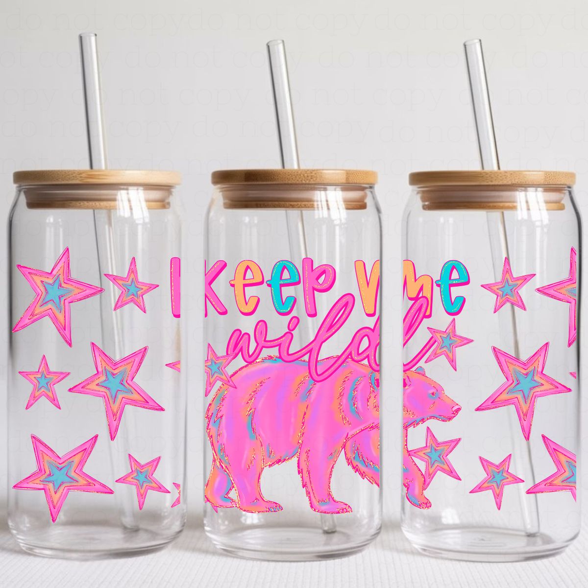 KEEP ME WILD - UV DTF