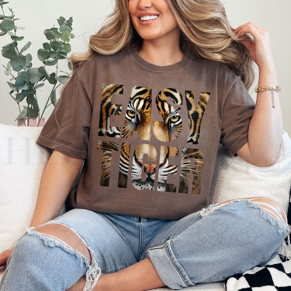 EASY TIGER - DTF TRANSFER - Hectic Momma Printing