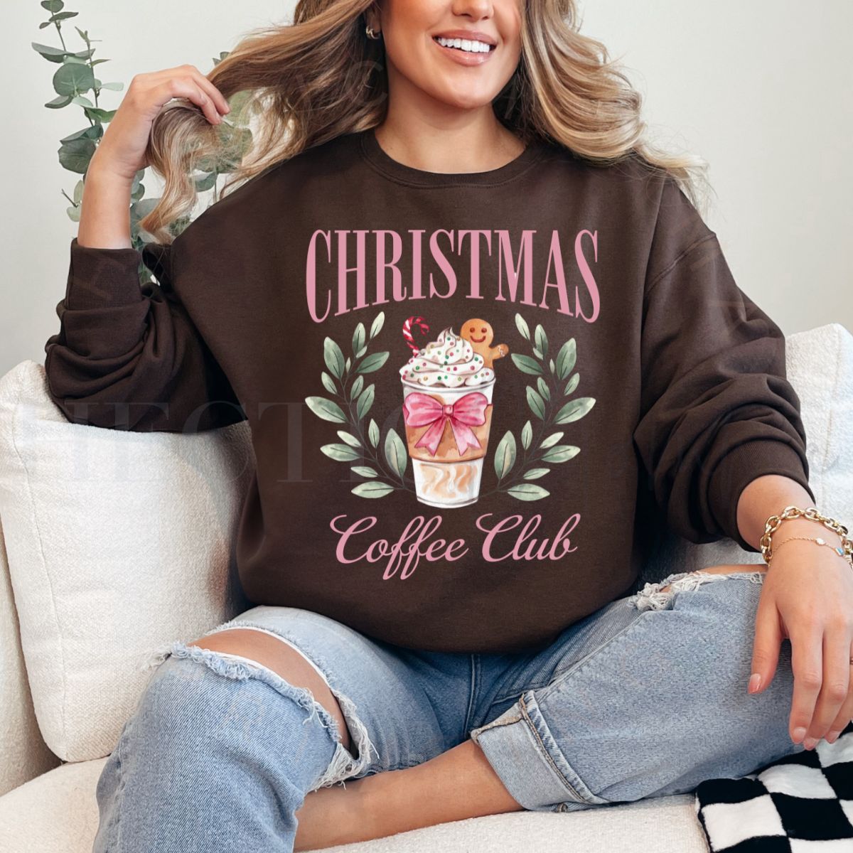 COQUETTE CHRISTMAS COFFEE CLUB - DTF TRANSFER