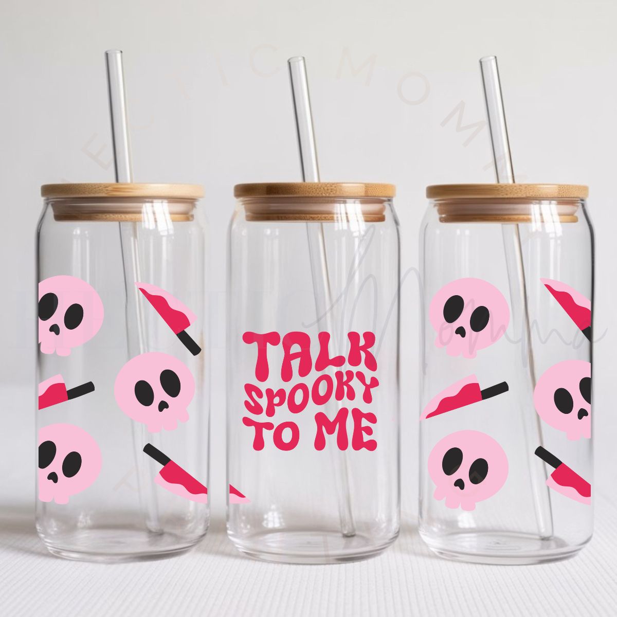 TALK SPOOKY TO ME - UV DTF