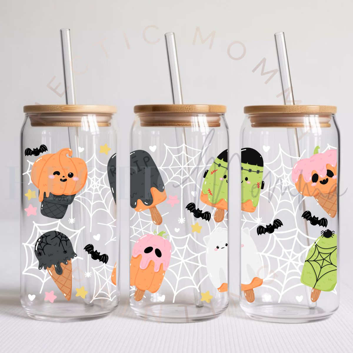 SPOOKY ICE CREAM - UV DTF