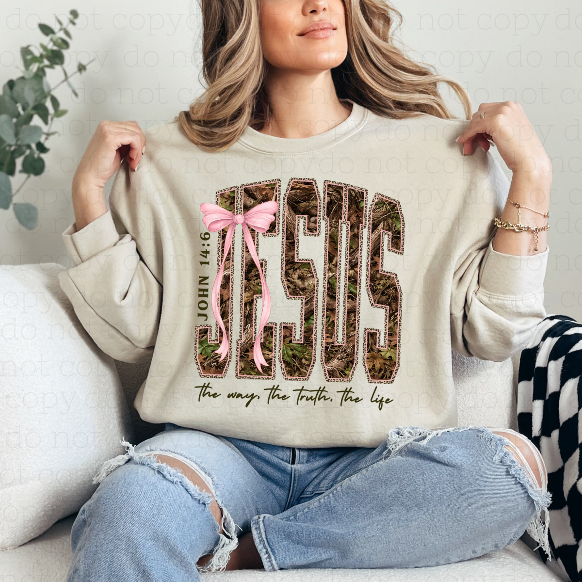 COQUETTE JESUS - DTF TRANSFER