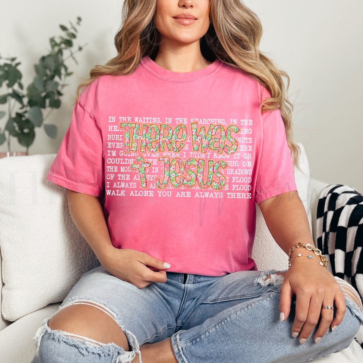 THERE WAS JESUS - DTF TRANSFER