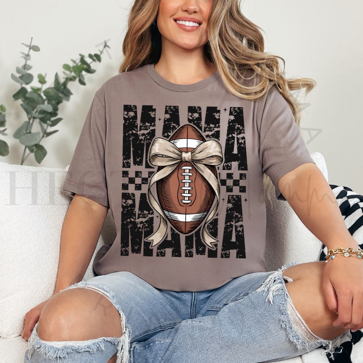 COQUETTE FOOTBALL MAMA - DTF TRANSFER