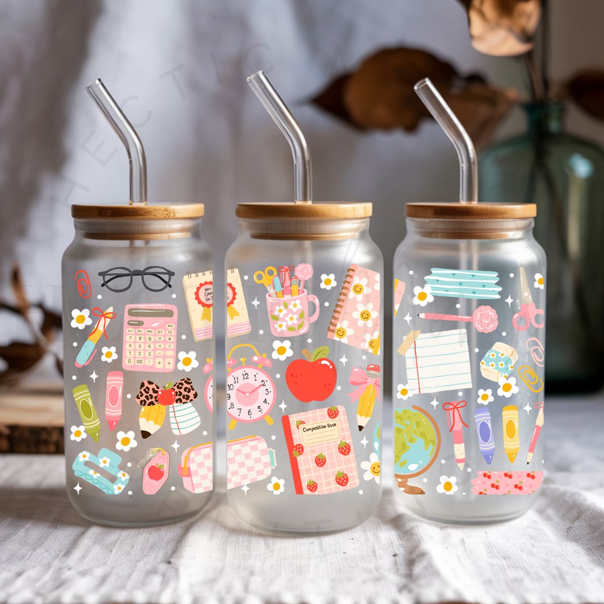 COQUETTE SCHOOL SUPPLIES - UV DTF