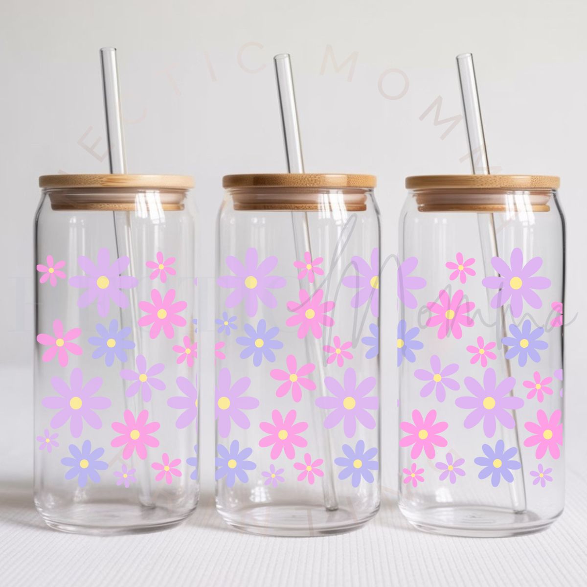 MULTI COLOR DAISIES - UV DTF