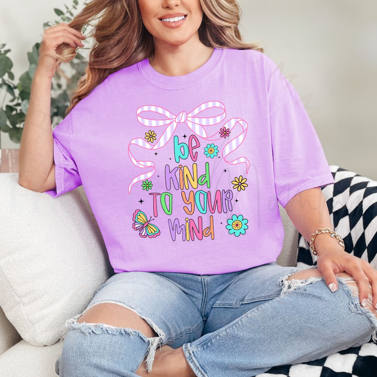 COQUETTE BE KIND TO YOUR MIND - DTF TRANSFER