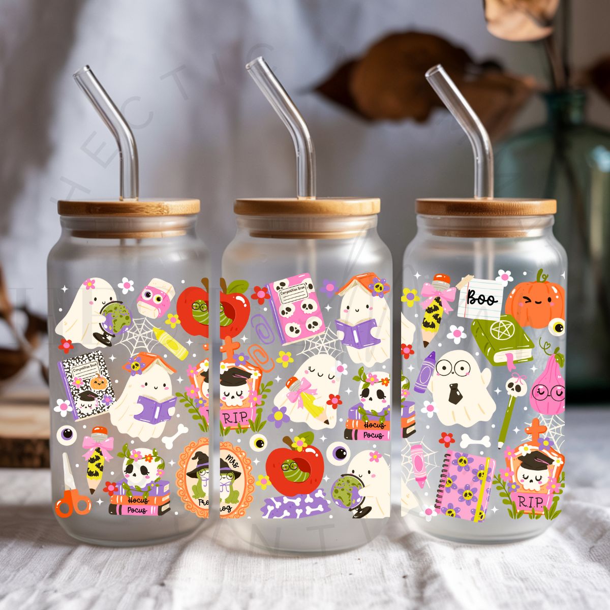 COQUETTE SPOOKY SCHOOL - UV DTF