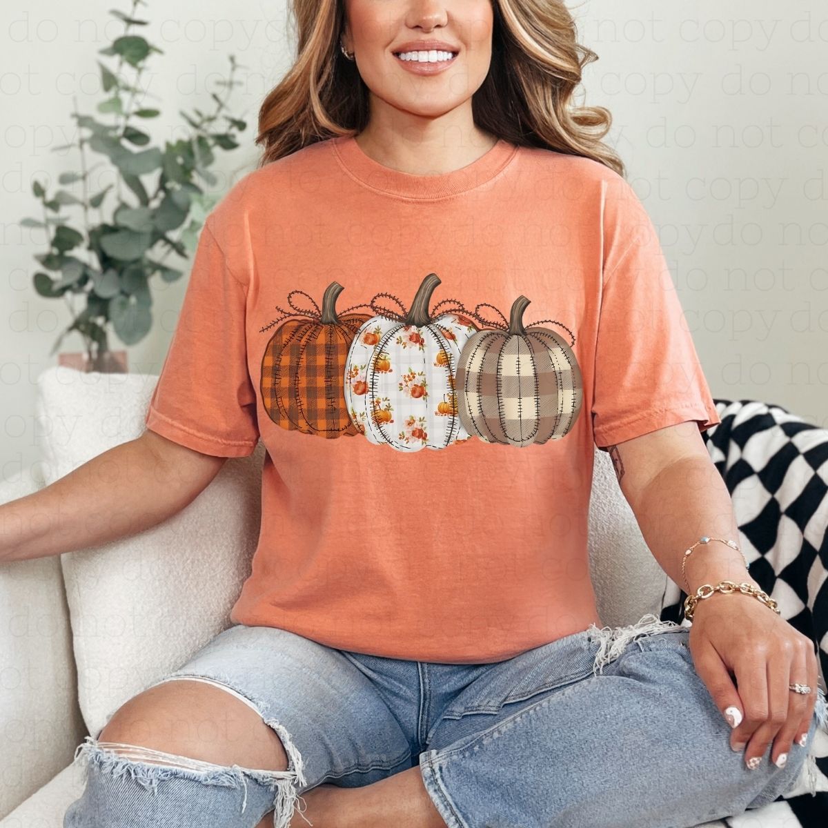 BOHO PUMPKINS - DTF TRANSFER