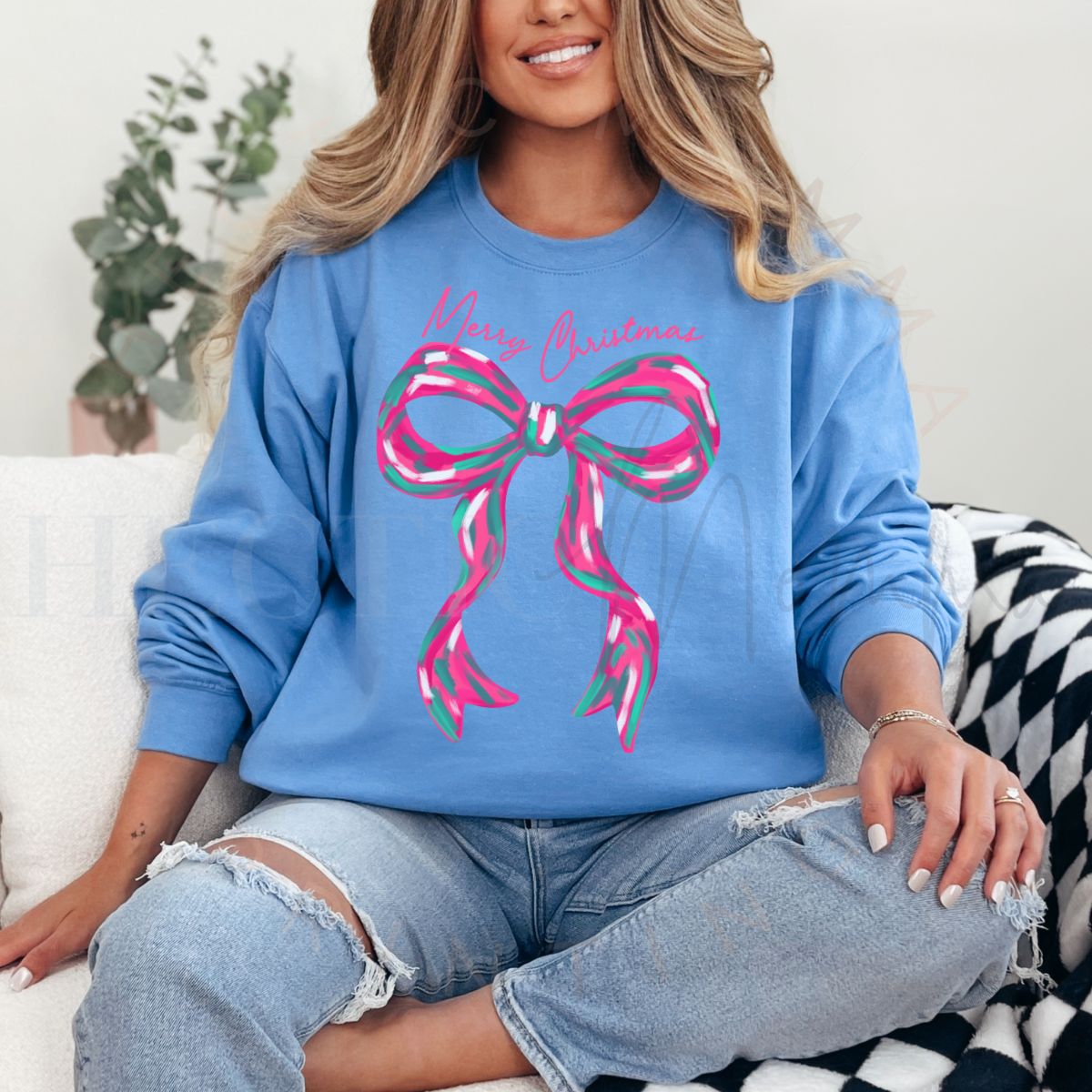 COQUETTE MERRY CHRISTMAS - DTF TRANSFER