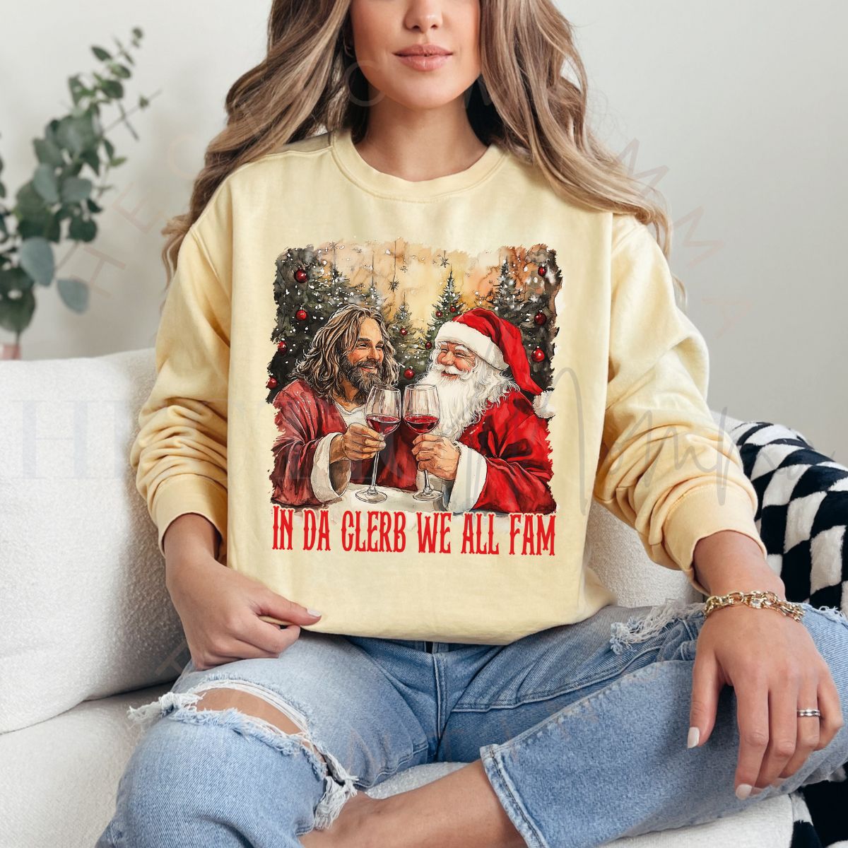 IN DA CLERB WE ALL FAM - DTF TRANSFER