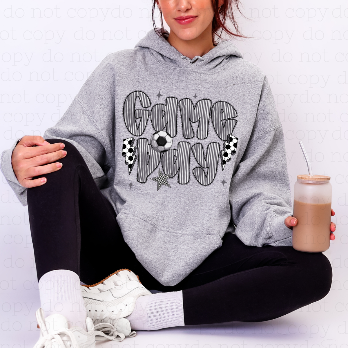 SOCCER GAME DAY - DTF TRANSFER - Hectic Momma Printing