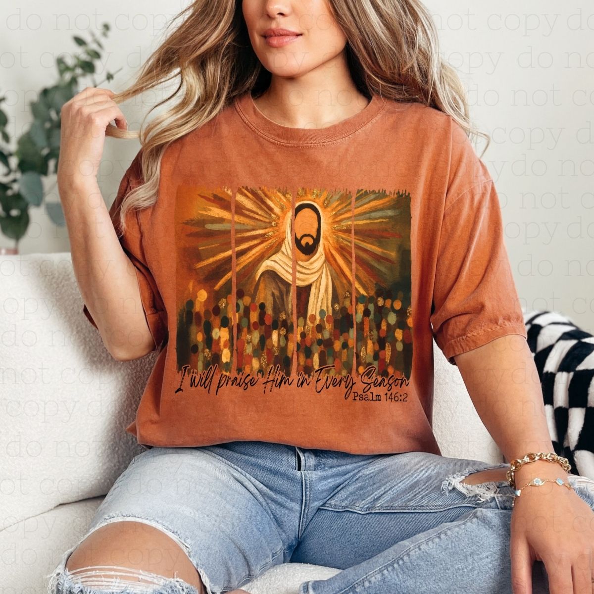 I WILL PRAISE HIM IN EVERY SEASON - DTF TRANSFER