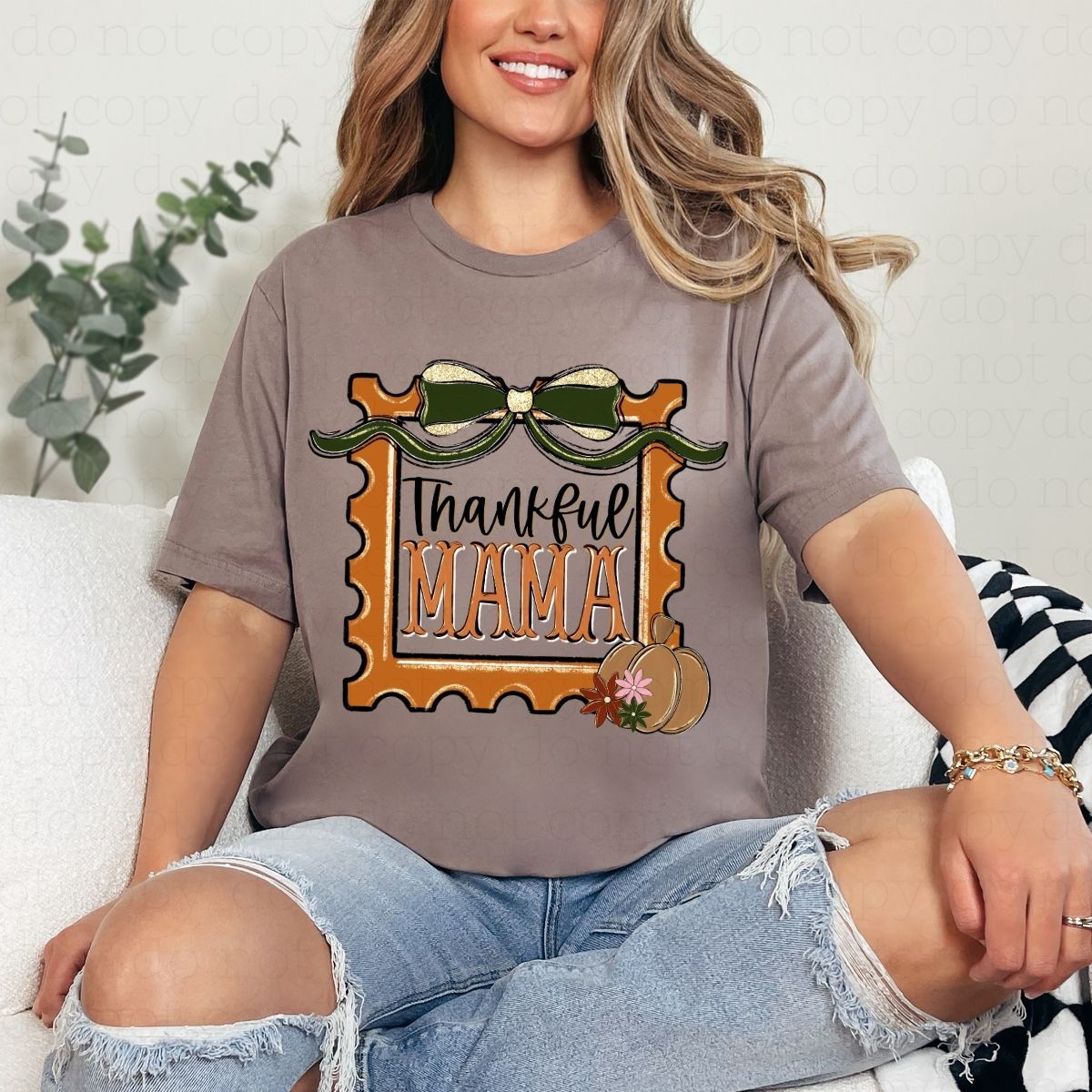 COQUETTE THANKFUL MAMA - DTF TRANSFER