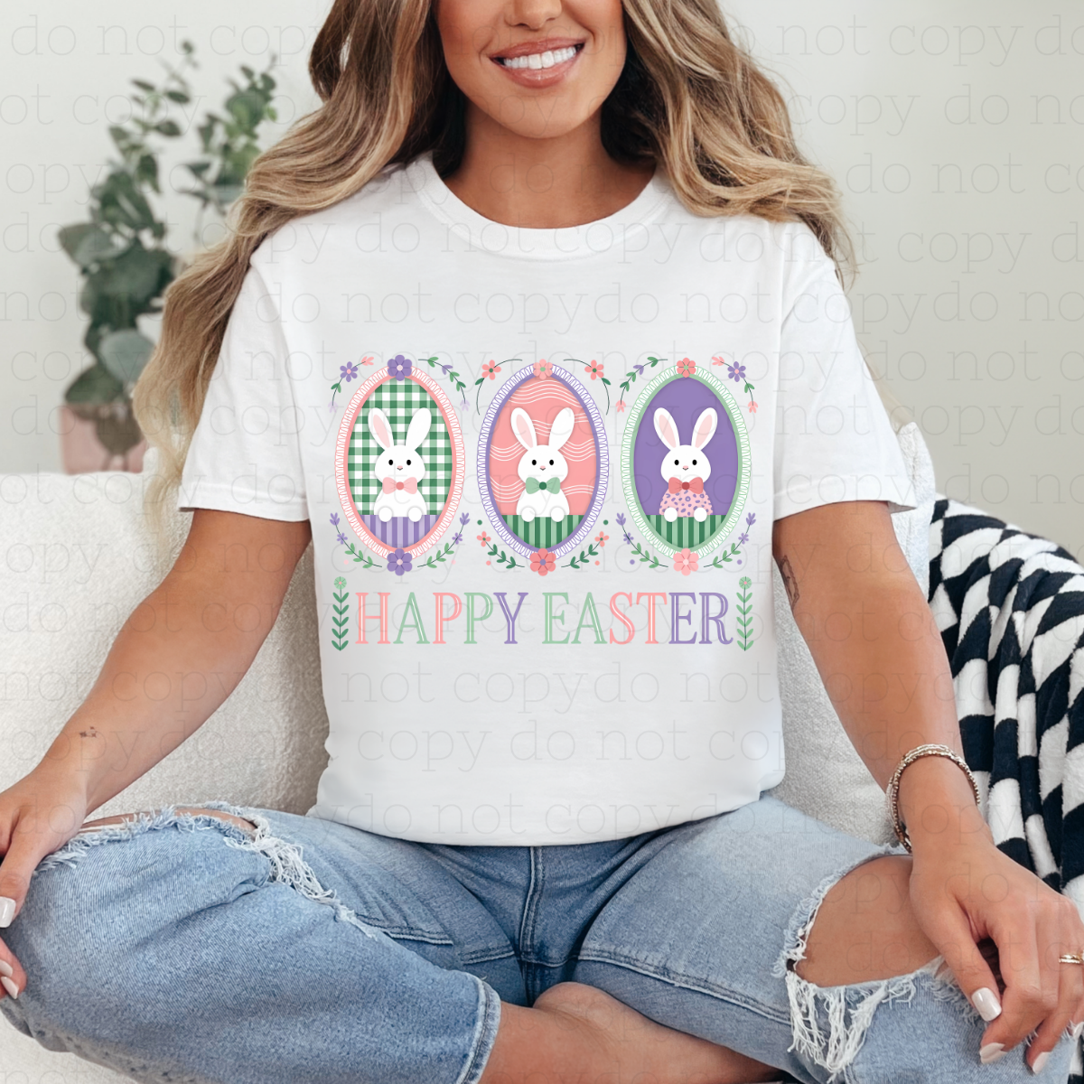 COQUETTE HAPPY EASTER - DTF TRANSFER