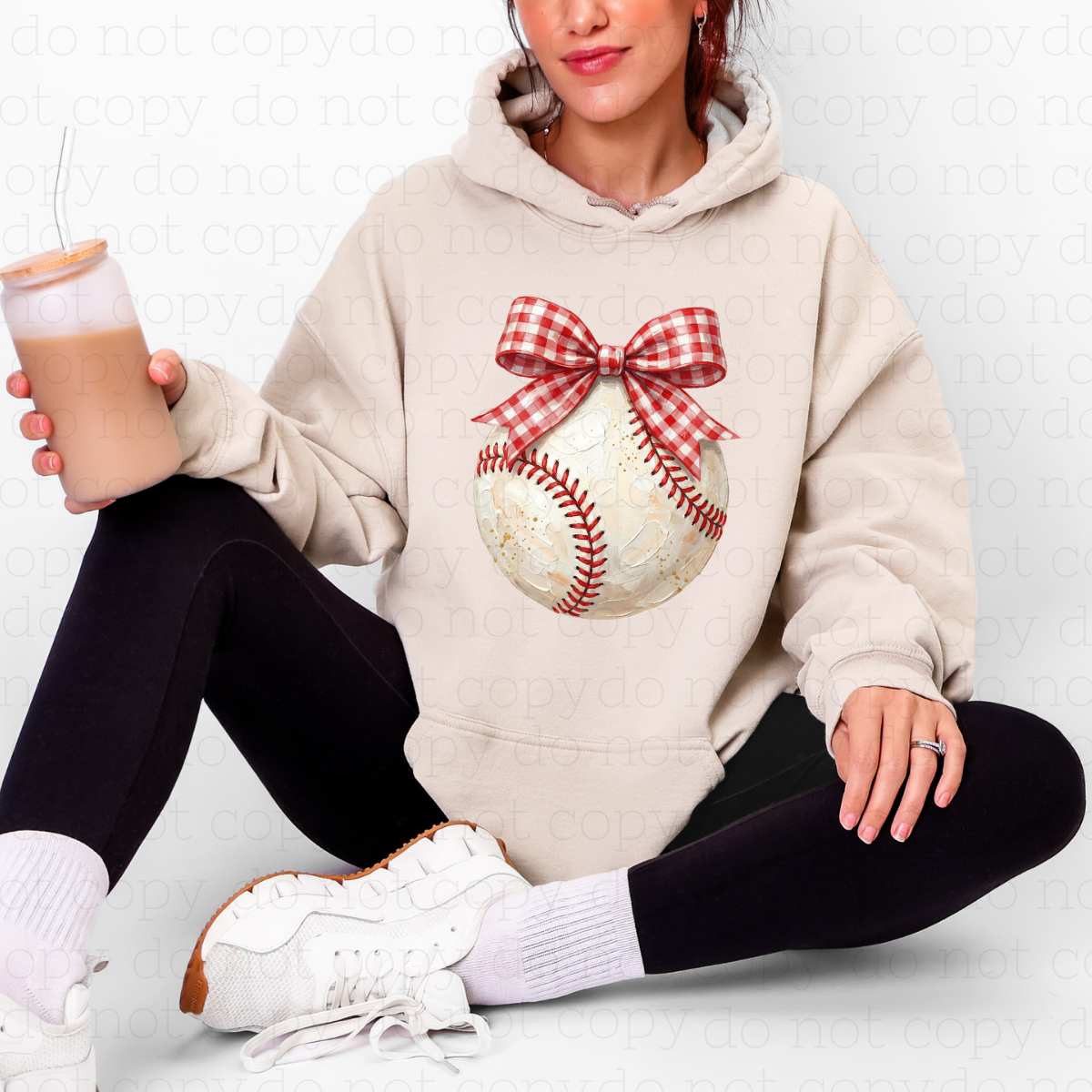 COQUETTE PAINTED BASEBALL - DTF TRANSFER