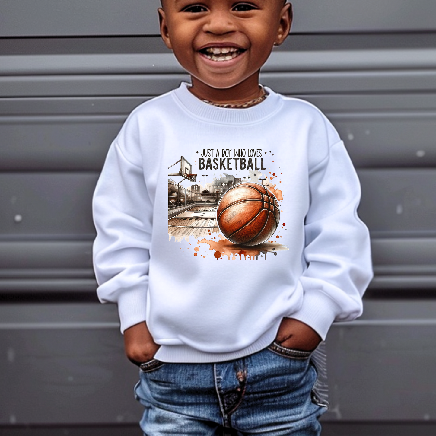 JUST A BOY WHO LOVES BASKETBALL DTF TRANSFER - Hectic Momma Printing