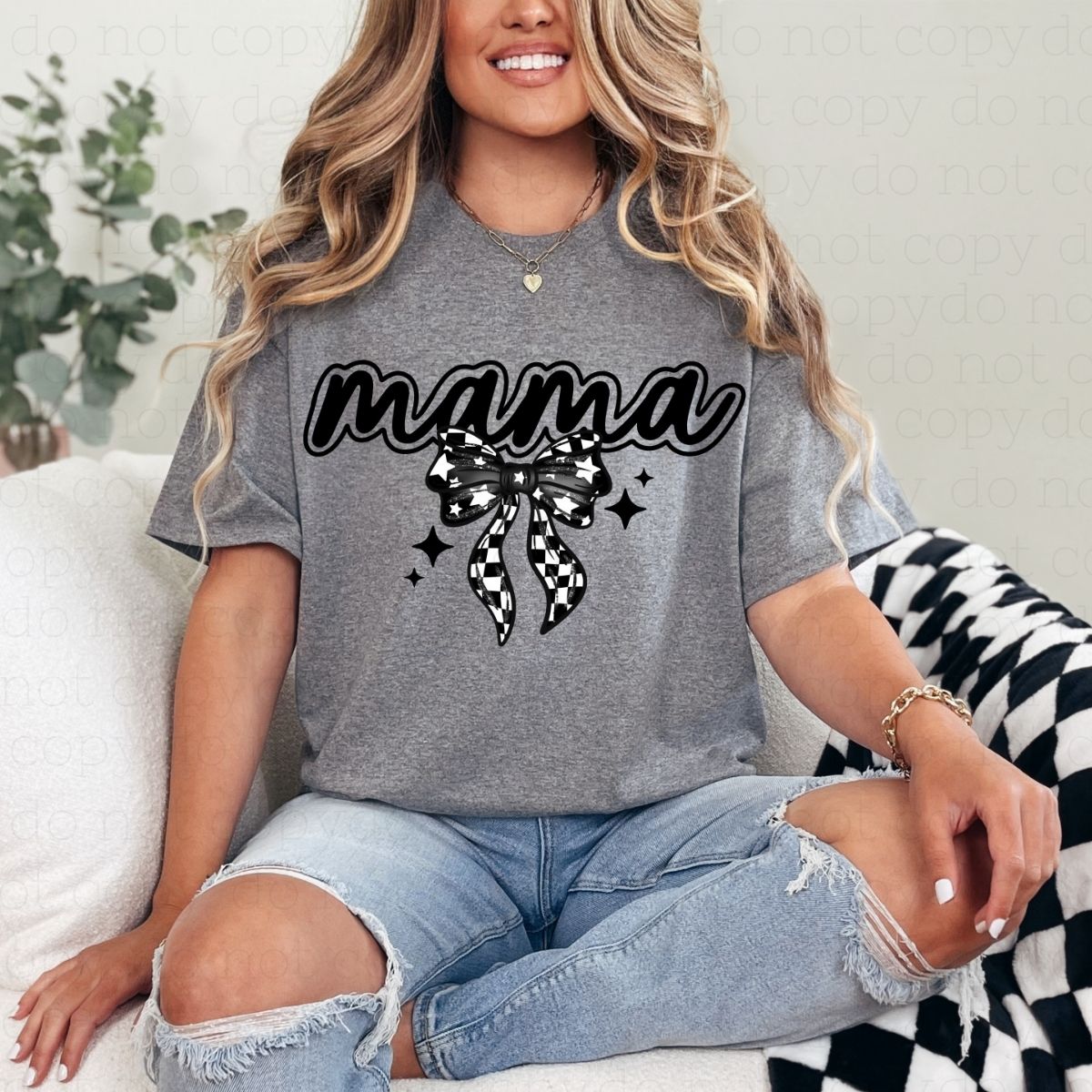COQUETTE MAMA *BLACK* - DTF TRANSFER