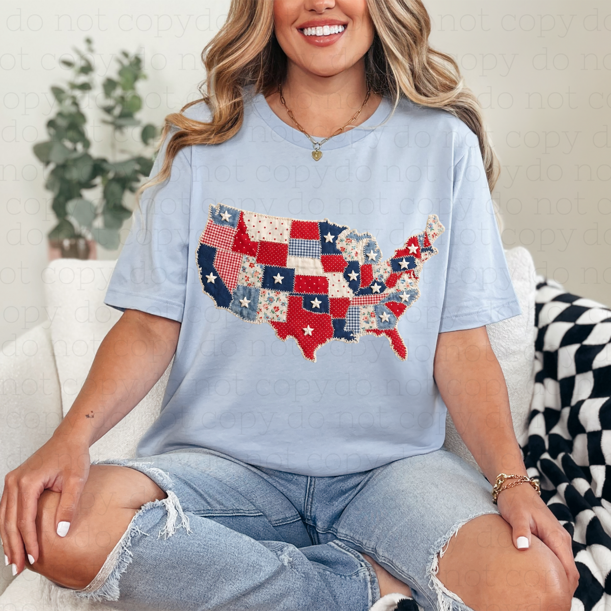 PATCHWORK USA - DTF TRANSFER