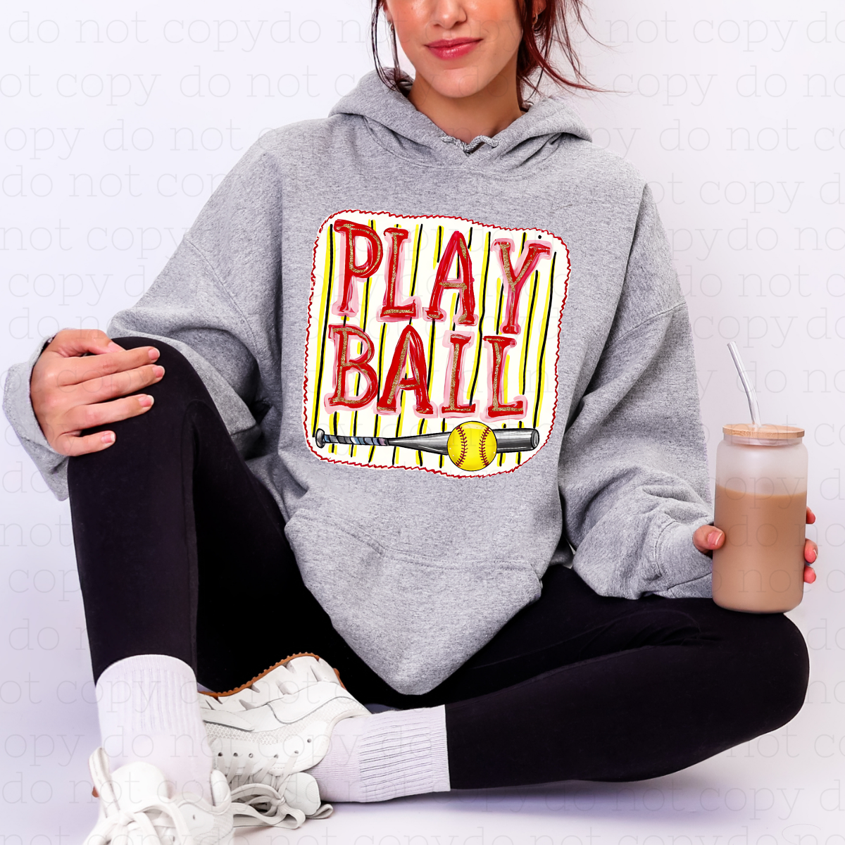 PLAY BALL - DTF TRANSFER - Hectic Momma Printing