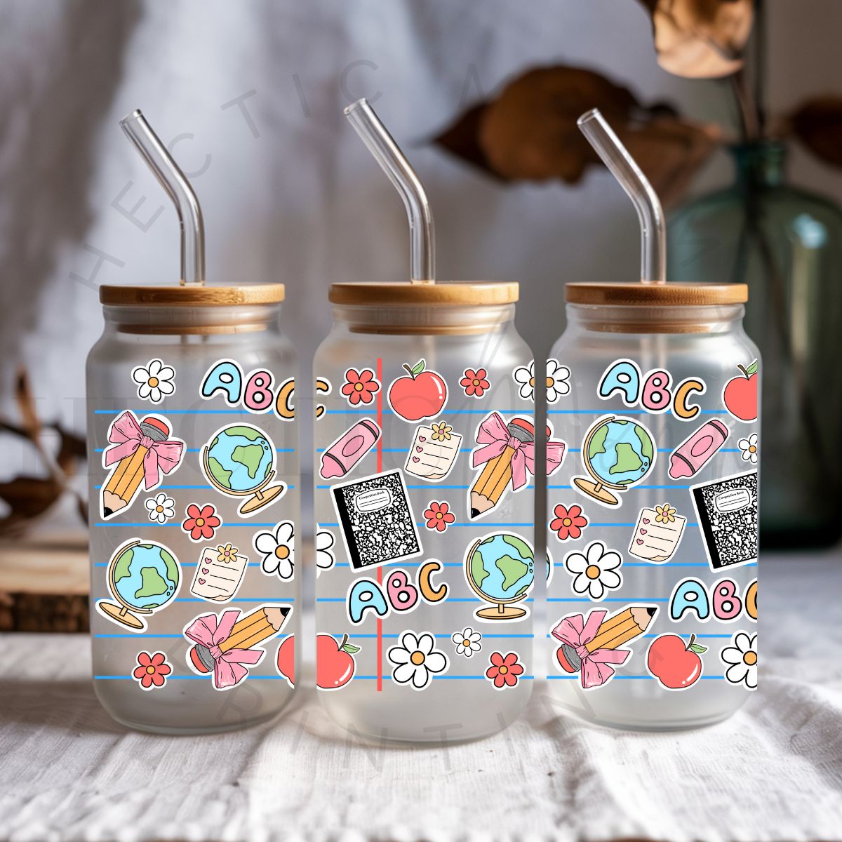 COQUETTE SCHOOL SUPPLIES - UV DTF