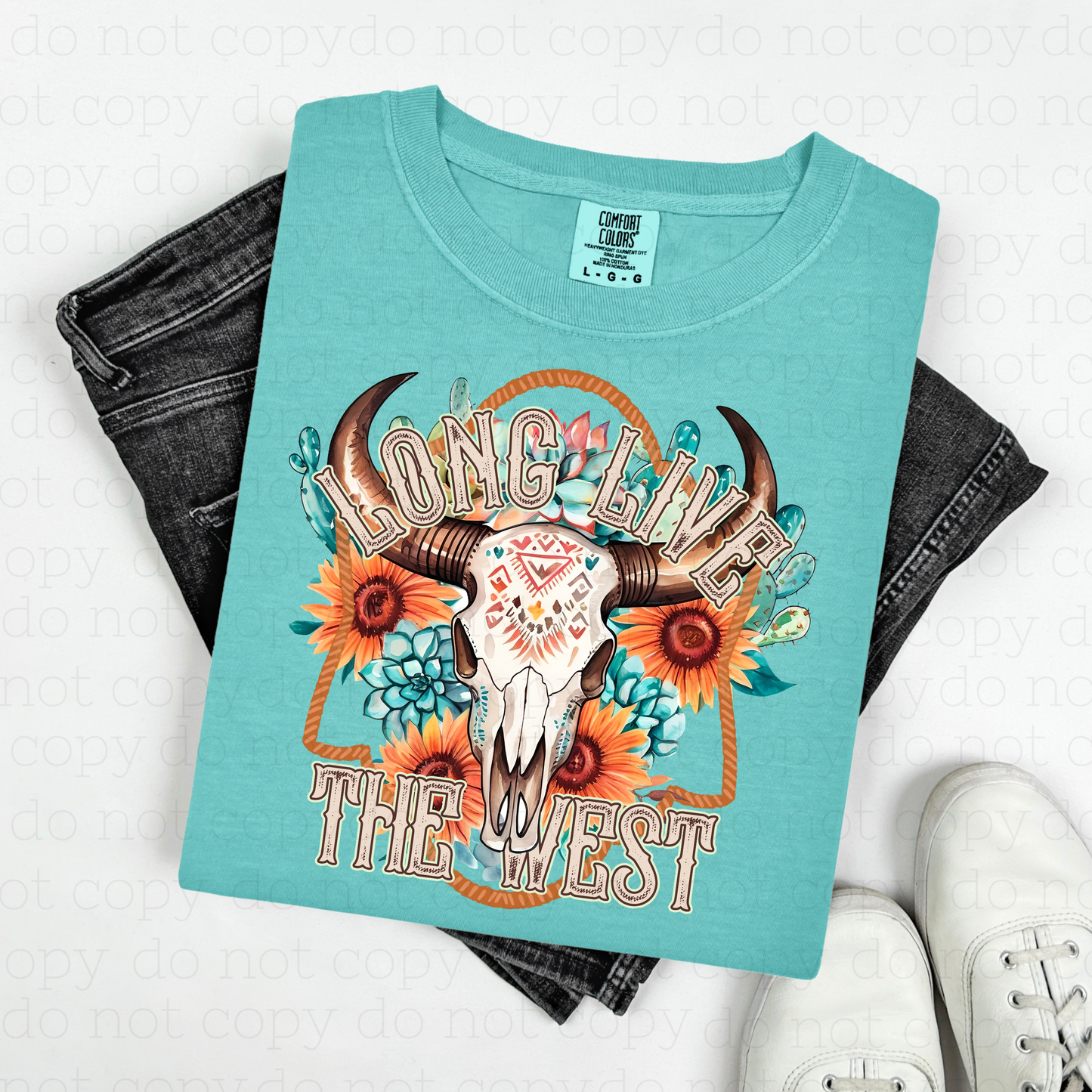 LONG LIVE THE WEST - DTF TRANSFER