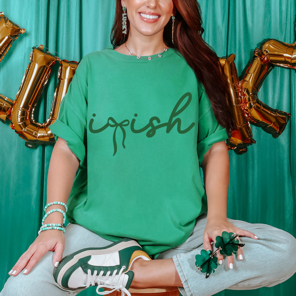 COQUETTE IRISH - DTF TRANSFER - Hectic Momma Printing