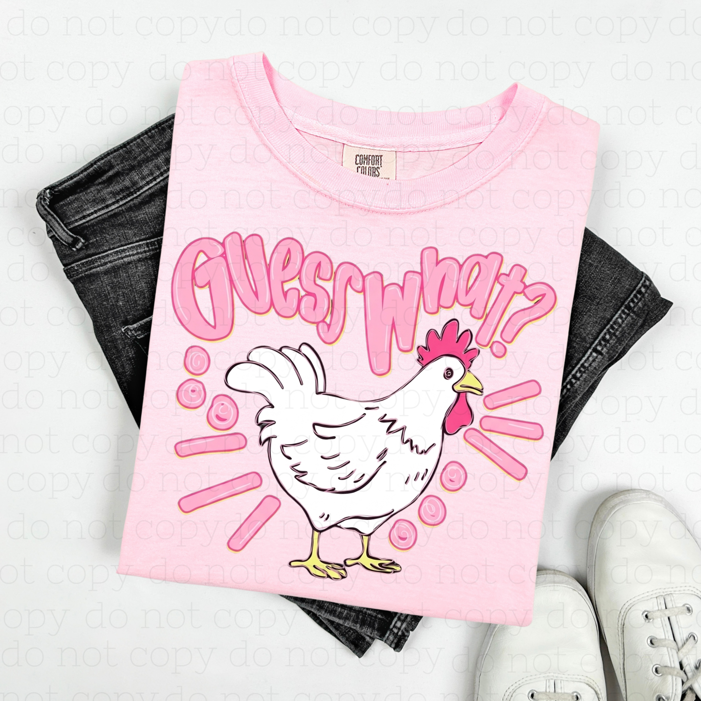 GUESS WHAT? - DTF TRANSFER