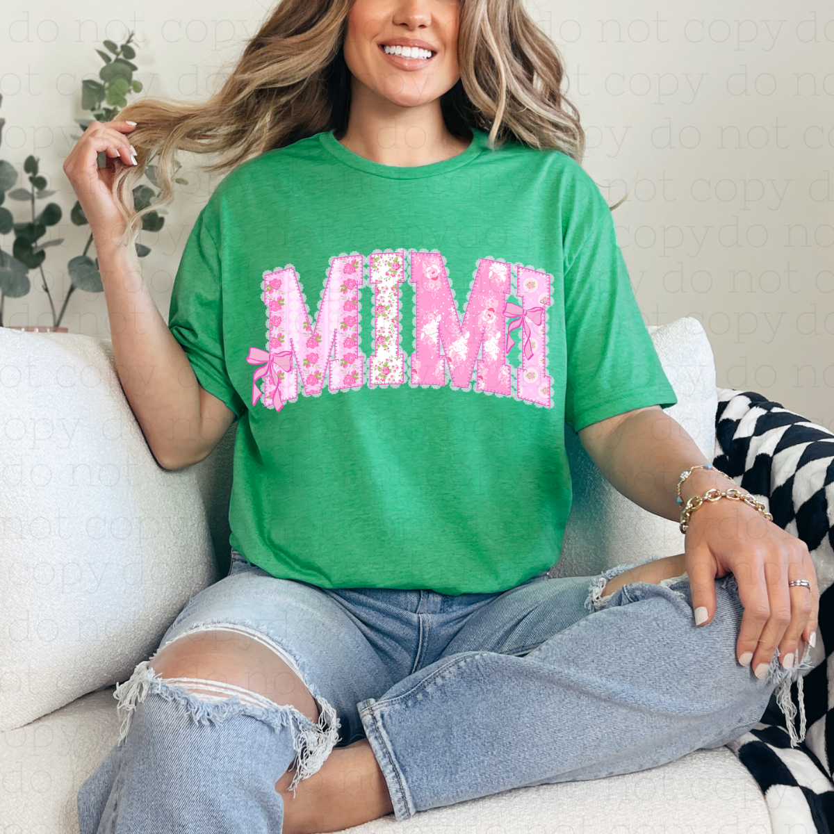 COQUETTE PREPPY MIMI - DTF TRANSFER - Hectic Momma Printing