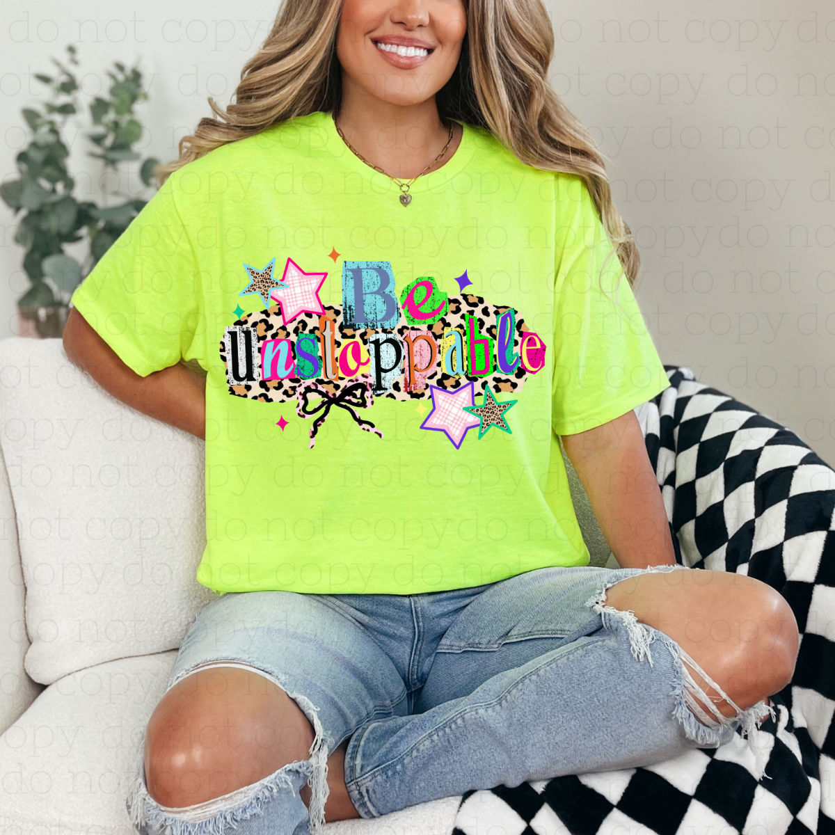 COQUETTE BE UNSTOPPABLE - DTF TRANSFER