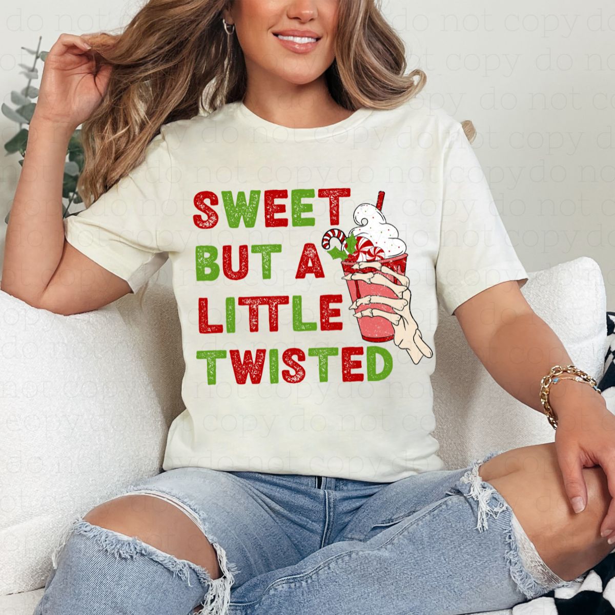 SWEET BUT A LITTLE TWISTED - DTF TRANSFER