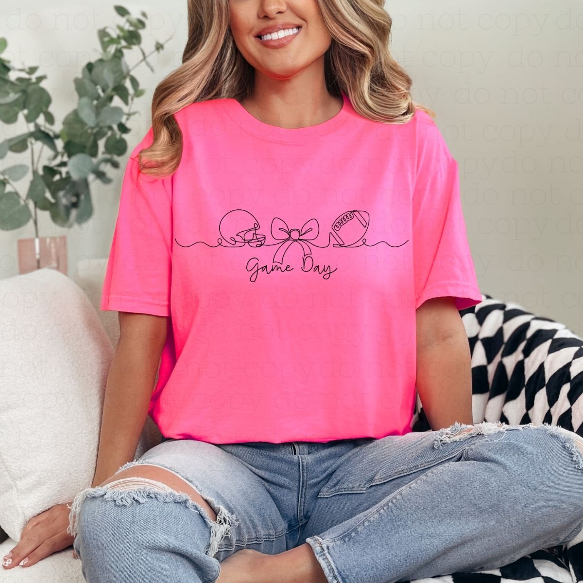 COQUETTE GAME DAY - DTF TRANSFER