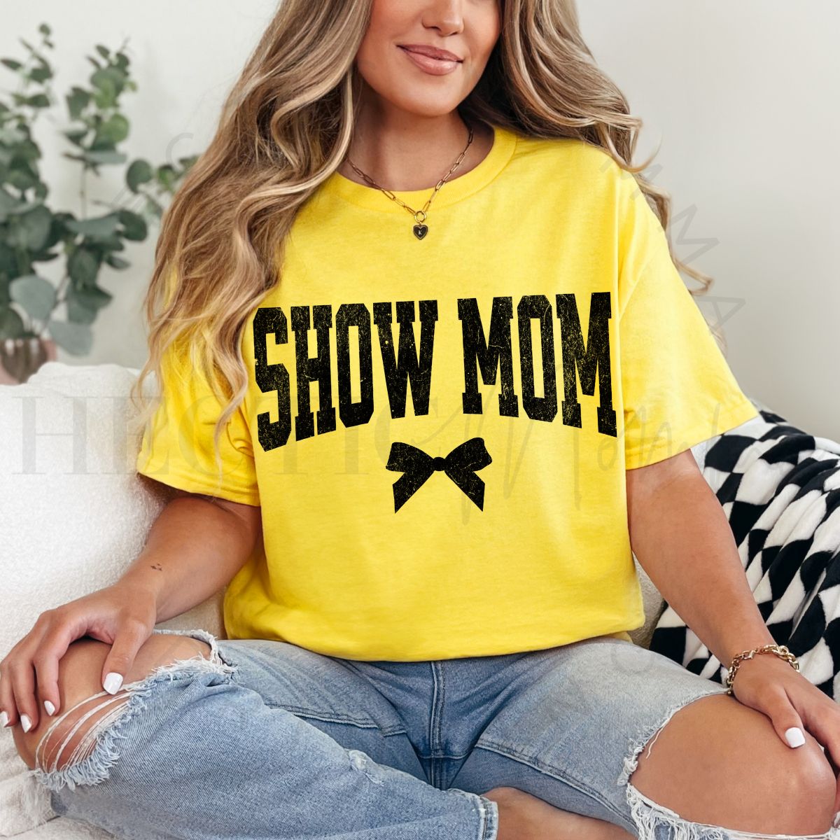 COQUETTE SHOW MOM - DTF TRANSFER - Hectic Momma Printing