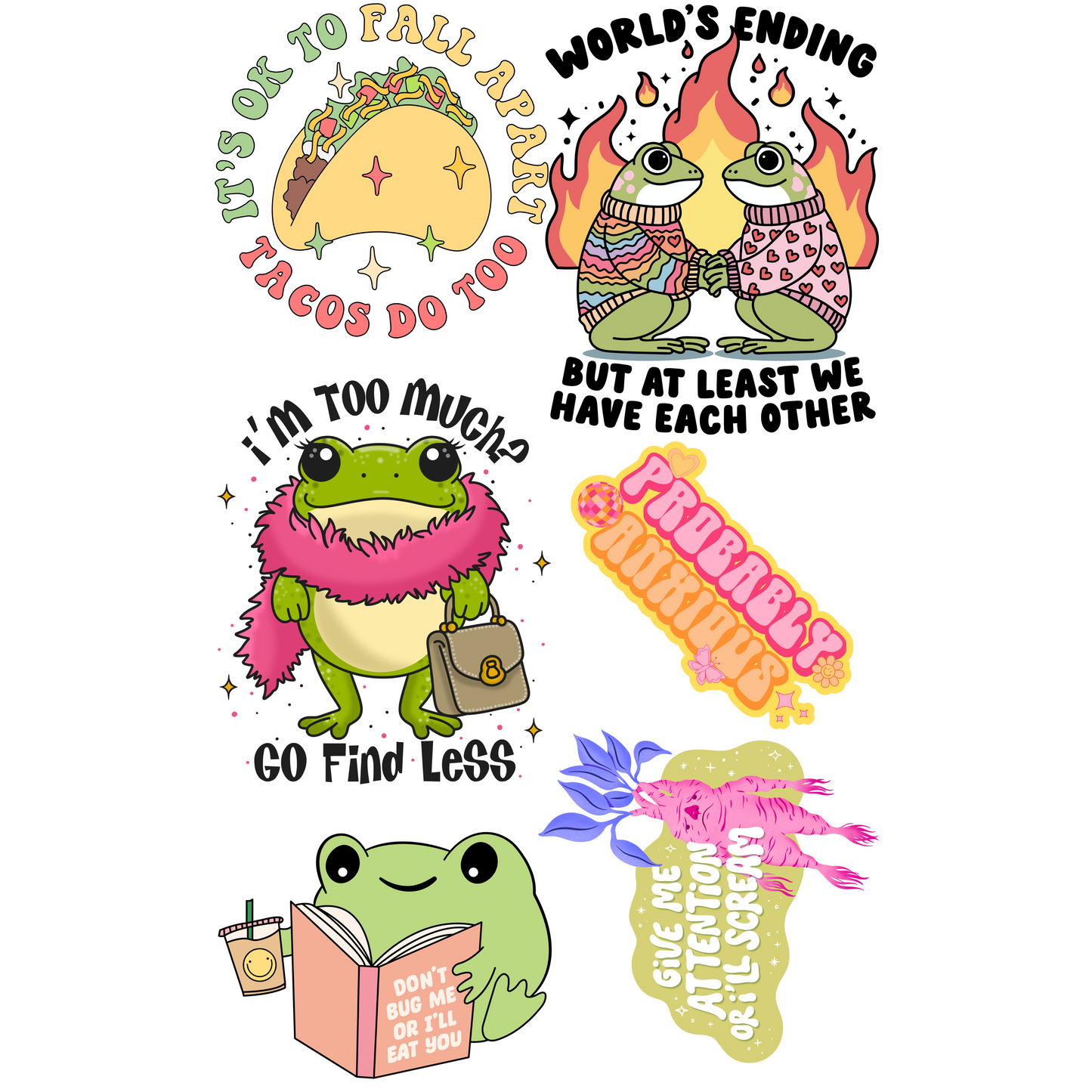 GO FIND LESS MINI MADE GANGSHEET - Hectic Momma Printing