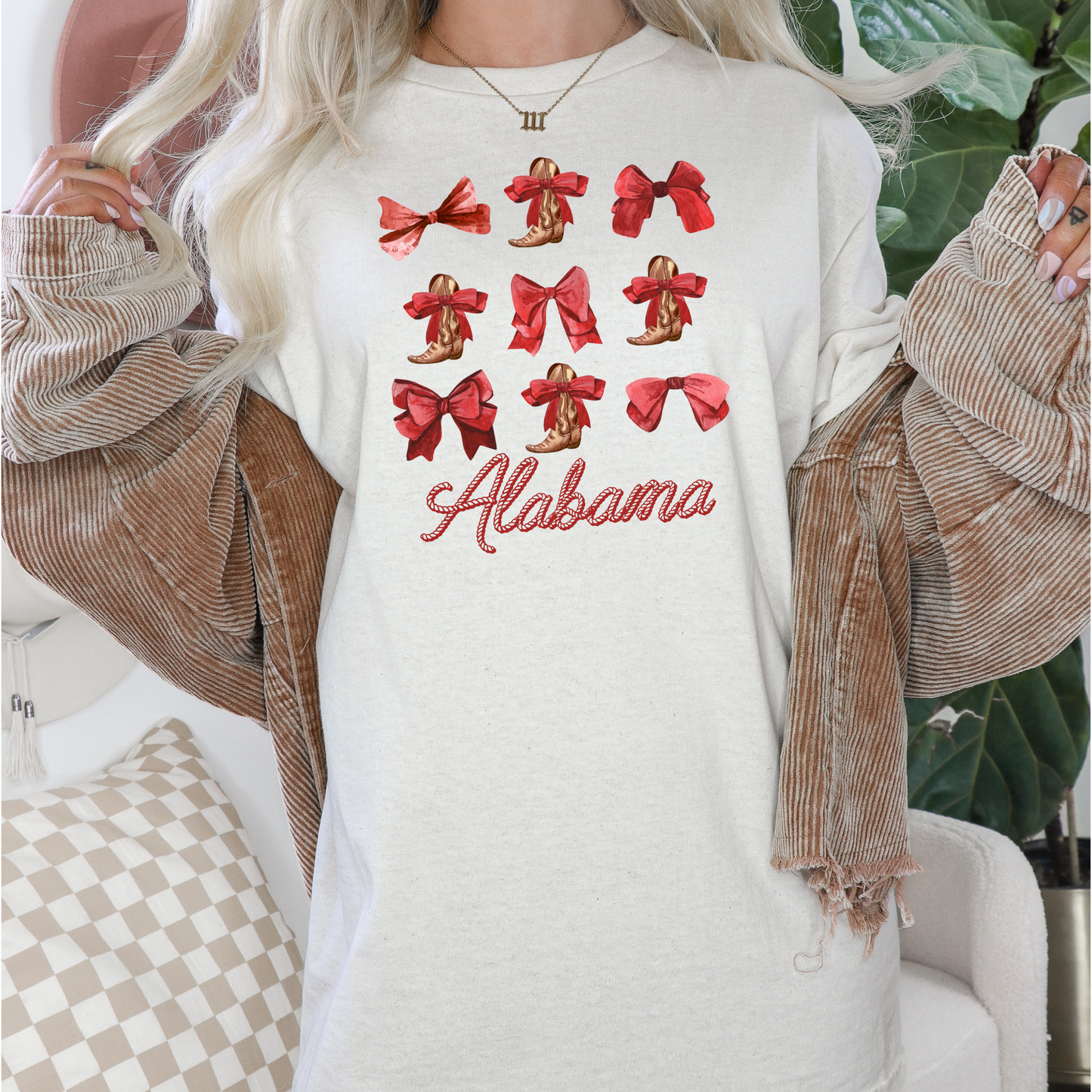 Alabama Coquette - T-shirt - Hectic Momma Printing