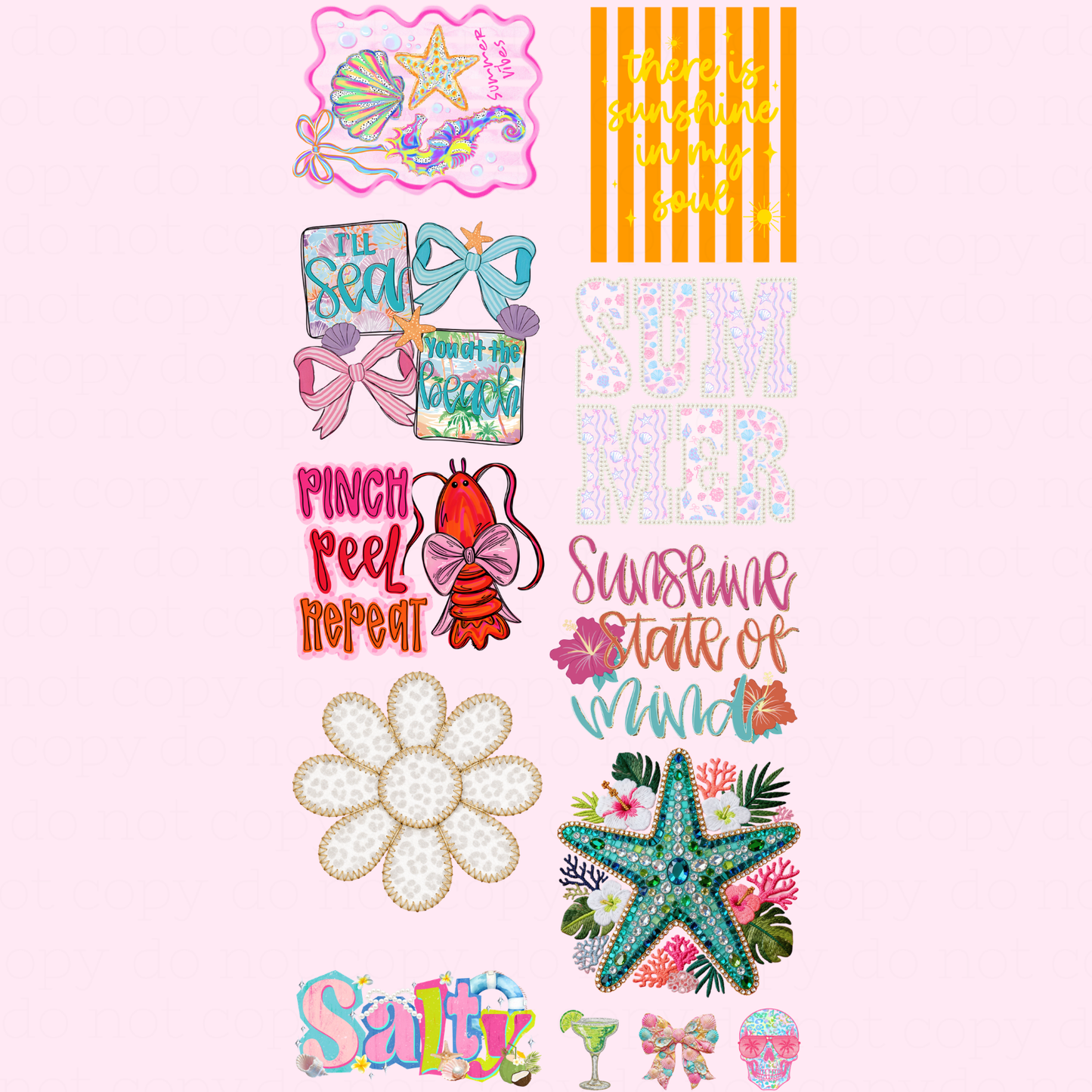SUMMER 2026 - GANG SHEET BUNDLE - Hectic Momma Printing