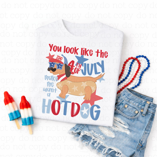 YOU LOOK LIKE THE 4TH OF JULY - DTF TRANSFER - Hectic Momma Printing